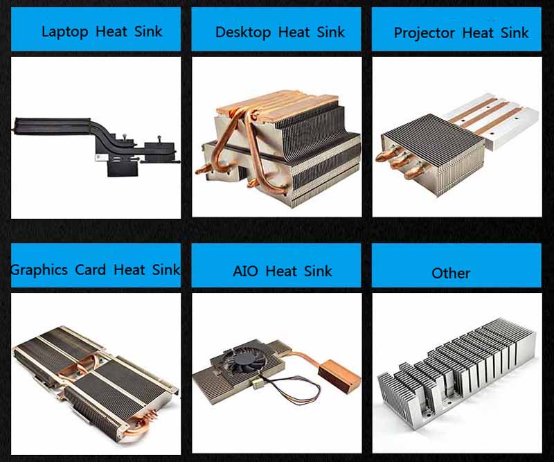 Cowin heat pipe heat sink application Cowin heat pipe heat sink application