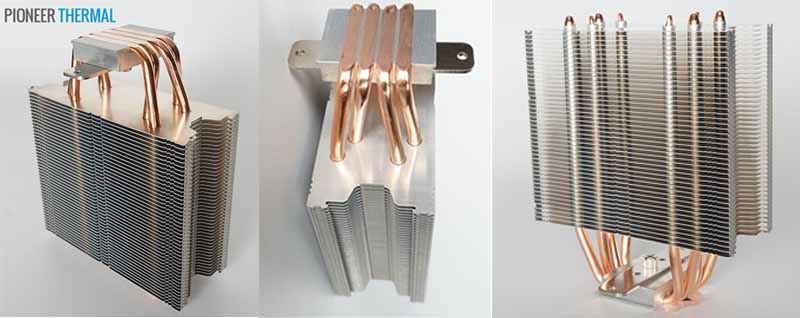 Stamped Fin CPU Heat Sink Stamped Fin CPU Heat Sink